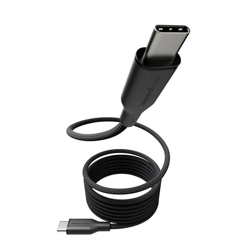 PanzerGlass kábel EMPOWER Magnetic USB-C to USB-C 1.5m 240W - Black 