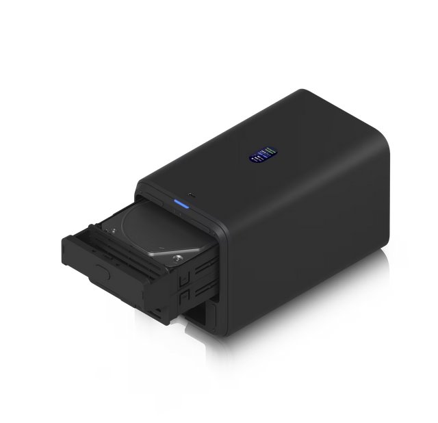 Ubiquiti UniFi UNAS-2   (2x 3,5"HDD; 2,5GLAN, POE++)  čierna 