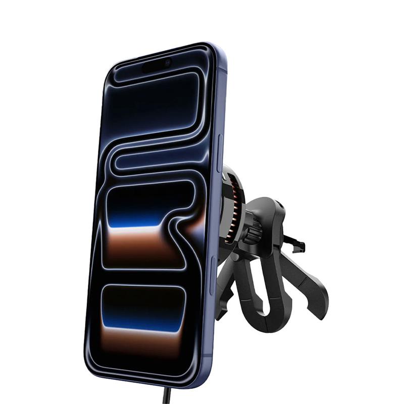 Spigen Essential MagSafe Wireless Car Charger Qi2 25W - Black 