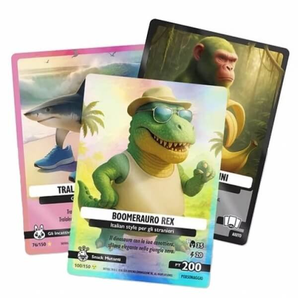 PANINI Italian Brainrot Skifidol TCG karty  