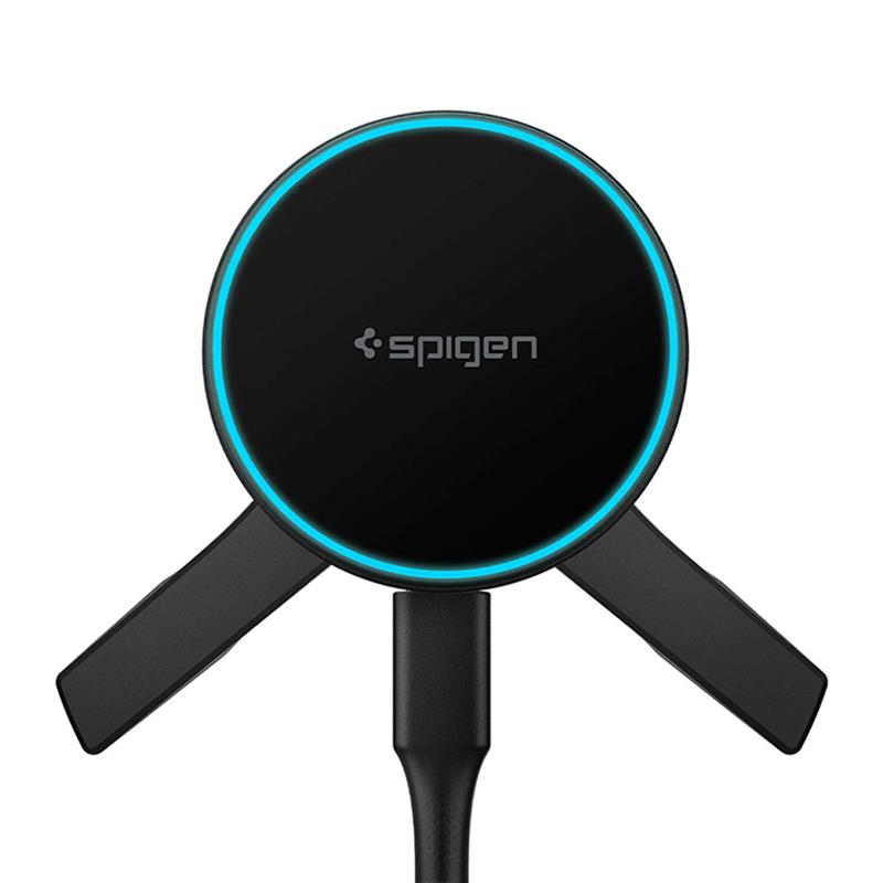 Spigen Essential MagSafe Wireless Car Charger Qi2 15W - Black 