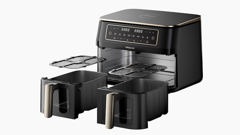 Dreame Air Fryer DZ30 horkovzdušná fritéza, čierna 