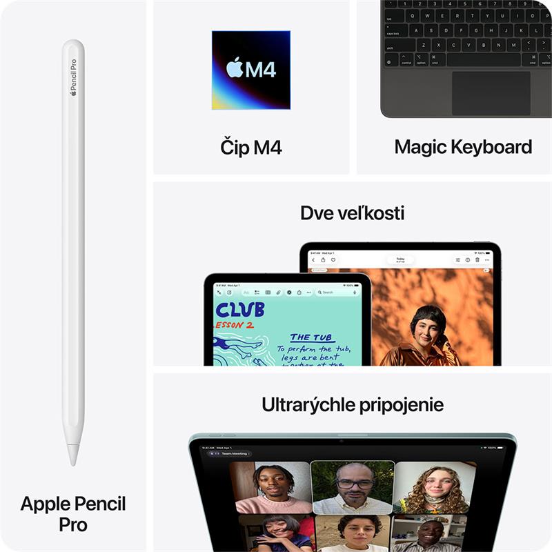iPad Air 13" Wi-Fi + Cellular 512GB Hviezdny biely (2026) 
