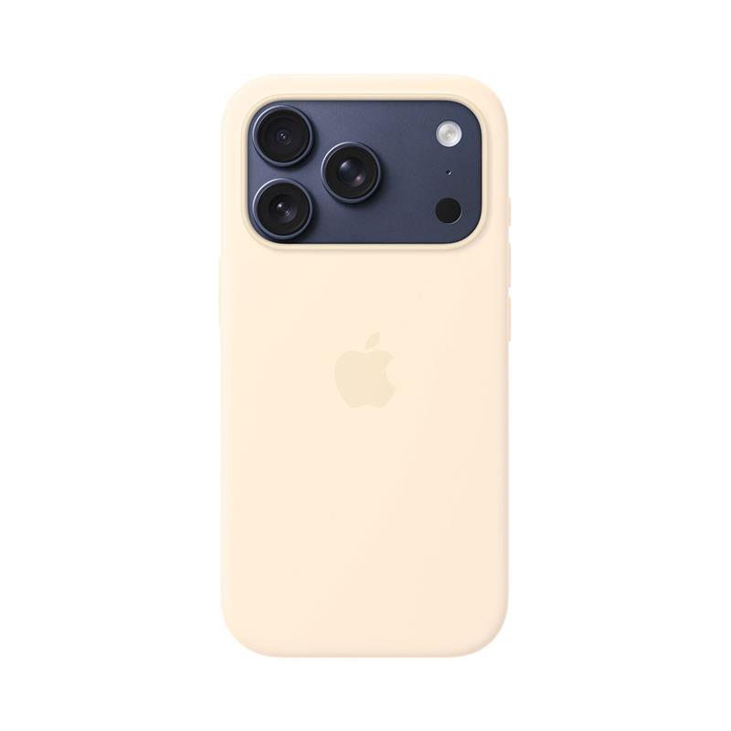 iPhone 17 Pro Silicone Case with MagSafe – Vanilková 