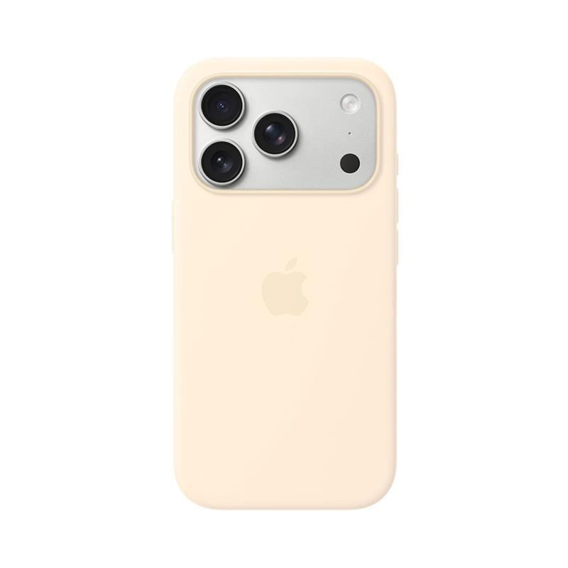iPhone 17 Pro Silicone Case with MagSafe – Vanilková 