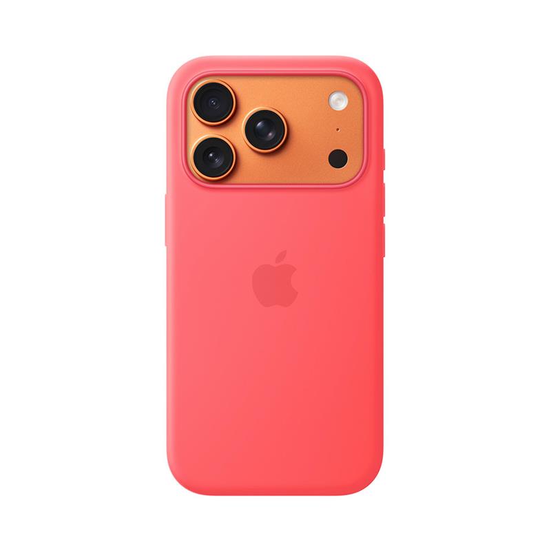 iPhone 17 Pro Silicone Case with MagSafe – Guavovo ružová 