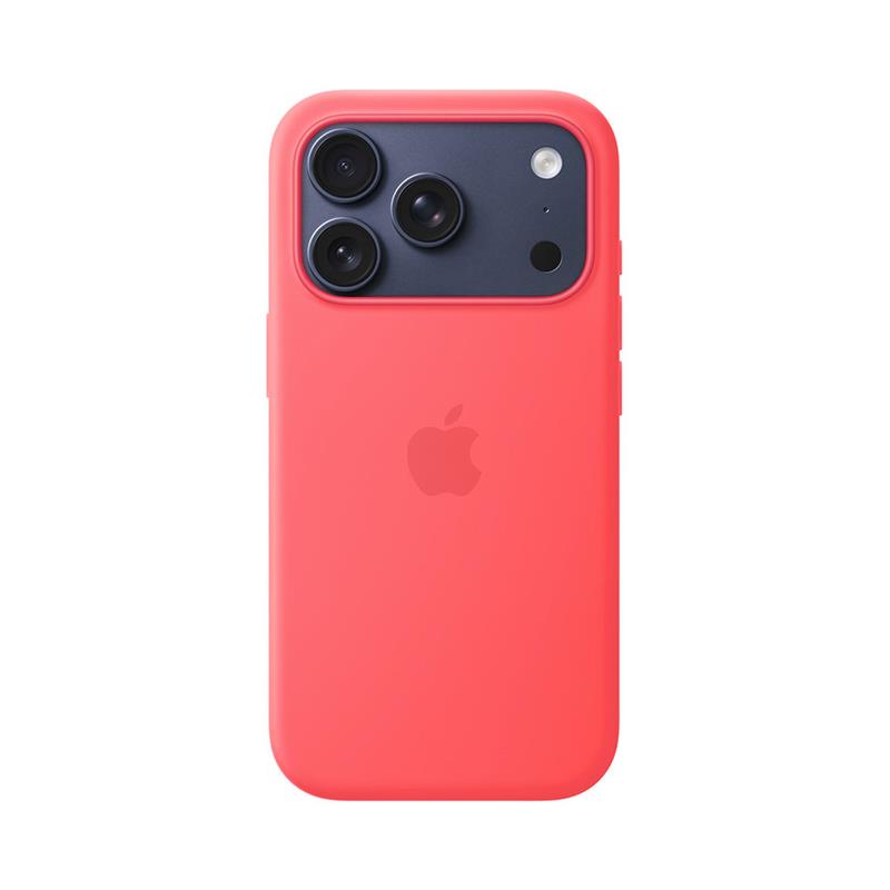 iPhone 17 Pro Silicone Case with MagSafe – Guavovo ružová 