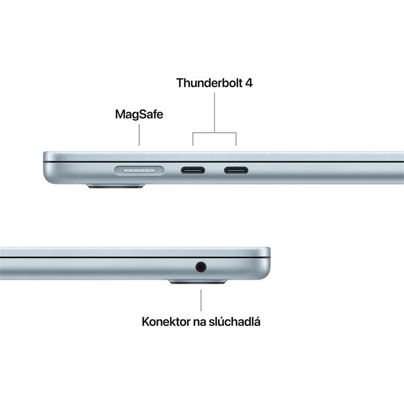 MacBook Air 15" Apple M5 10C CPU 10C GPU 16GB 512GB Nebeský modrý SK 