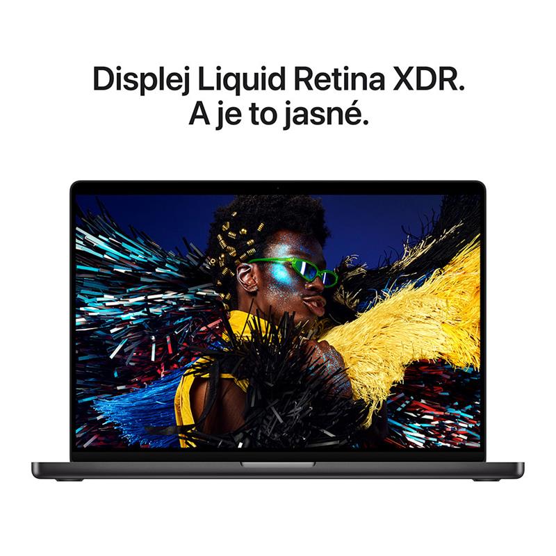 MacBook Pro 16" Apple M5 Pro 18C CPU 20C GPU 24GB 1TB Kozmický čierny SK 