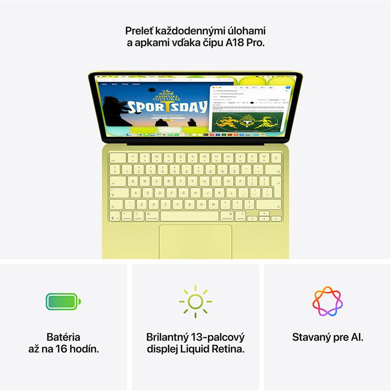 MacBook Neo 13" Apple A18 Pro 6C CPU 5C GPU 8GB 256GB Indigo SK 