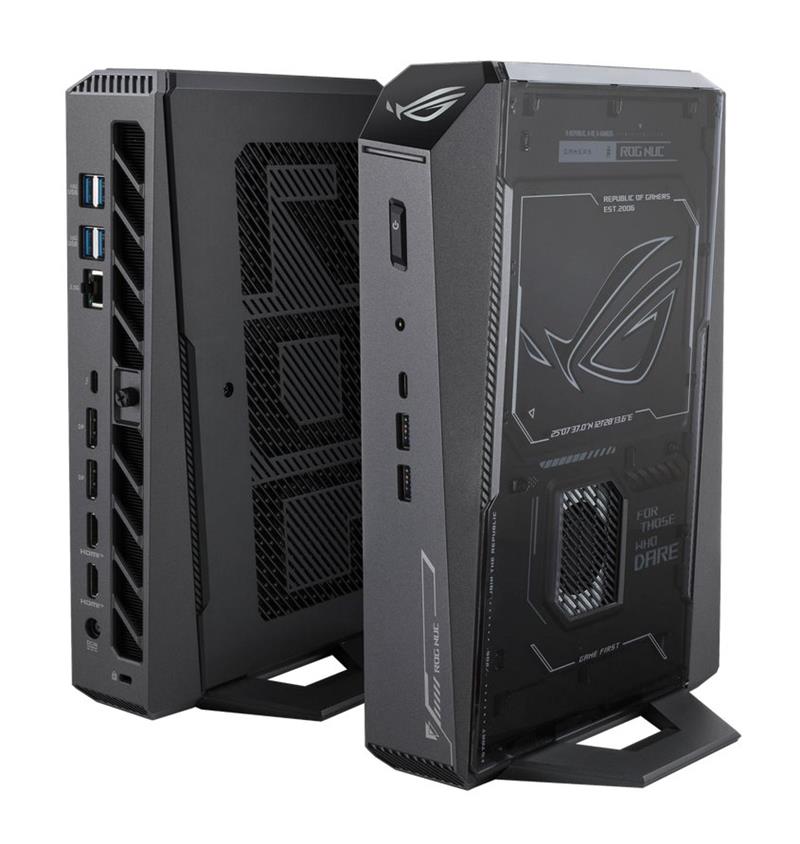 ASUS ROG NUC 15 Mini PC RNUC15JNK7X569A2, Intel Ultra 7 255HX, GeFroce RTX 5060, 16GB DDR5-6400, 1TB, W11H 