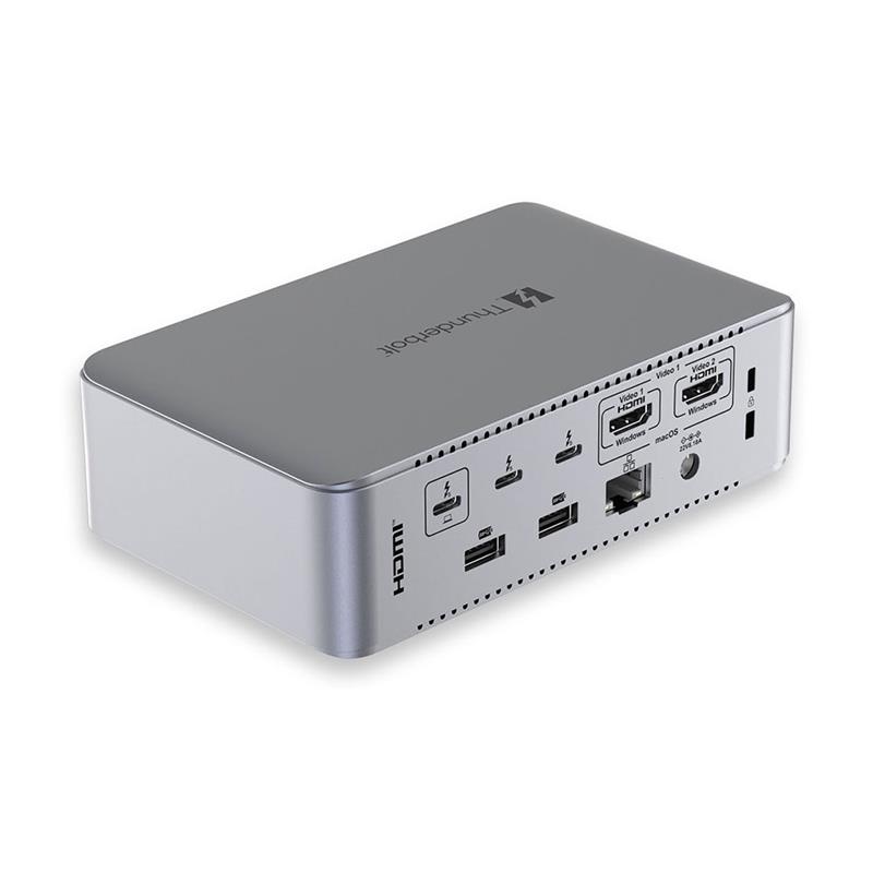 LMP ThunderDock TB5 8K 14-Port Thunderbolt 5 Docking Station - Space Gray 