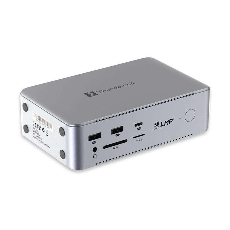 LMP ThunderDock TB5 8K 14-Port Thunderbolt 5 Docking Station - Space Gray 