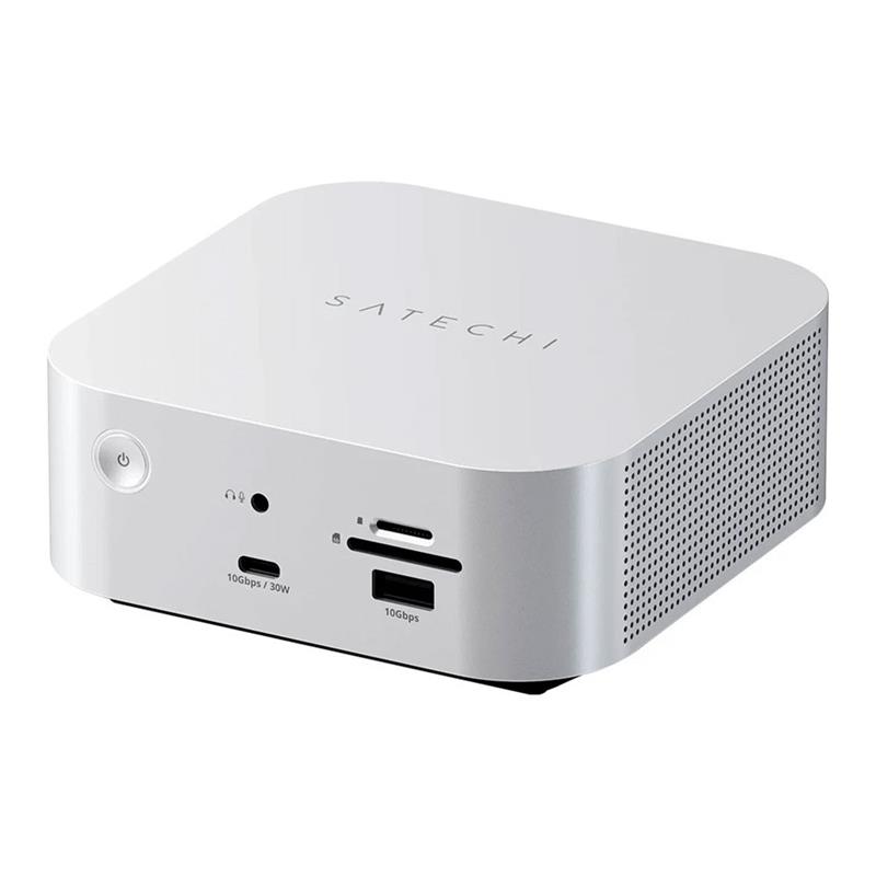 Satechi Thunderbolt 5 CubeDock with SSD Enclosure - Silver 