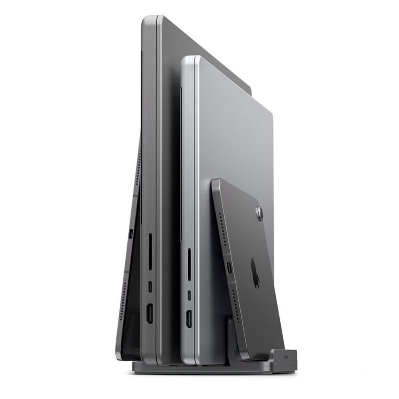 Spigen stojan Vertical Laptop Stand - Space Gray 