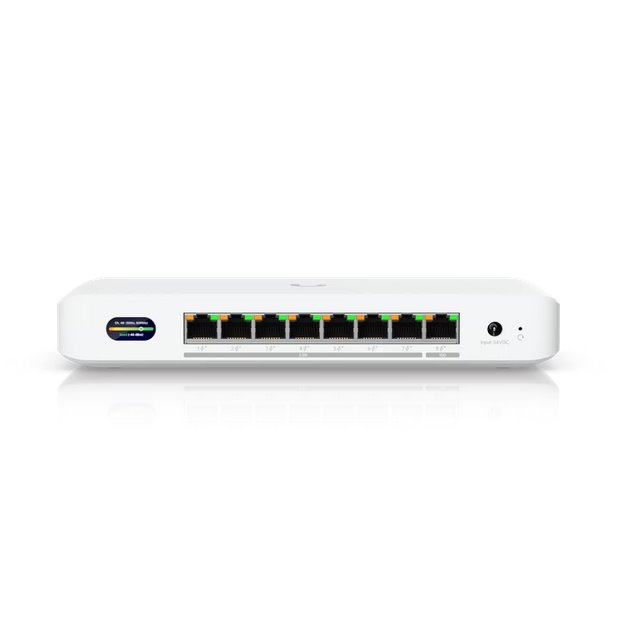 Ubiquiti UniFi Device Bridge Switch    7x 2,5Gbps 1x 10Gbps + WIFI 7 bridge  POE+ 35W-185W 