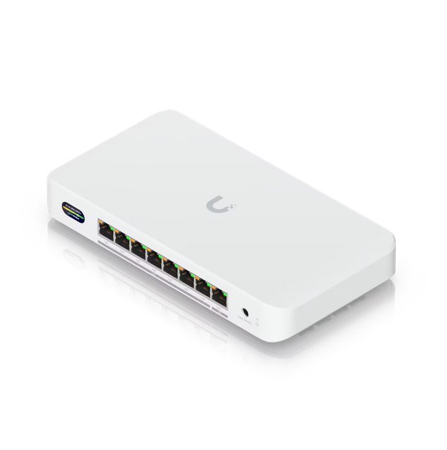 Ubiquiti UniFi Device Bridge Switch    7x 2,5Gbps 1x 10Gbps + WIFI 7 bridge  POE+ 35W-185W 