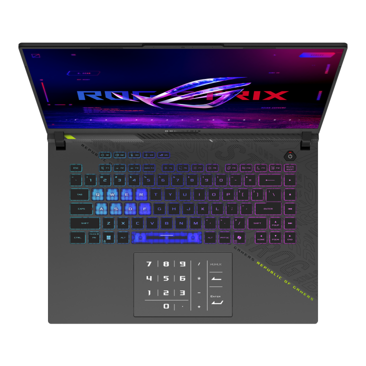 ASUS ROG Strix G16/R9-8940HX/32GB/1TB SSD/RTX5070/16" WQXGA/bez OS/Eclipse Gray 
