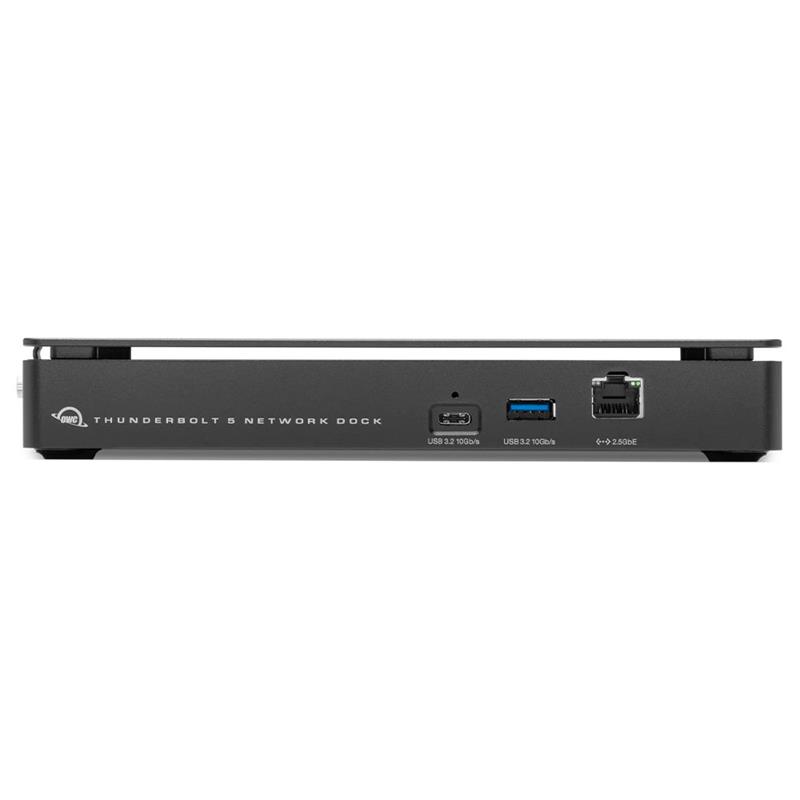 OWC Thunderbolt 5 Dual 10GbE Network Dock - Black 
