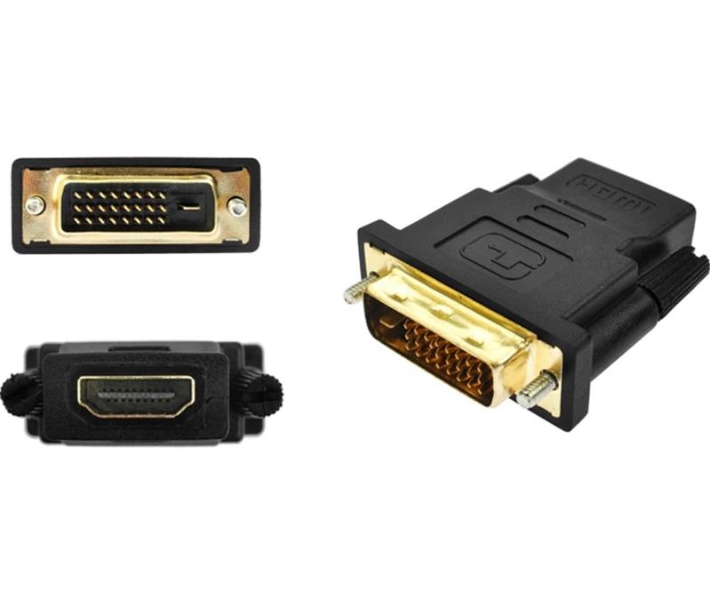 PremiumCord Adaptér HDMI A - DVI-D M/F, pozlacené konektory 