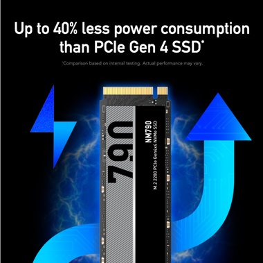 Lexar SSD NM790 2TB M.2 NVMe Gen4 7400/6500 MBps 