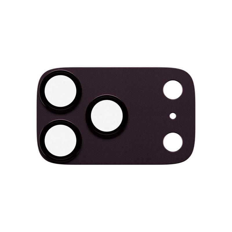 PanzerGlass Fender Camera Protection pre iPhone 18 Pro - Dark Cherry 