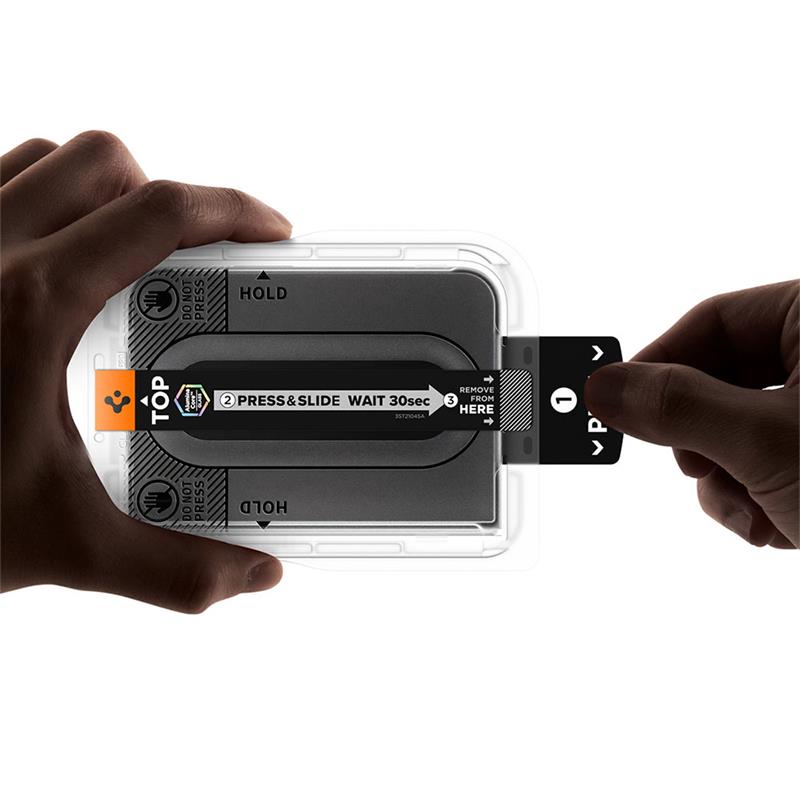 Spigen ochranné sklo GLAS.tR EZ Fit PRO HD pre iPhone Duo - Clear 