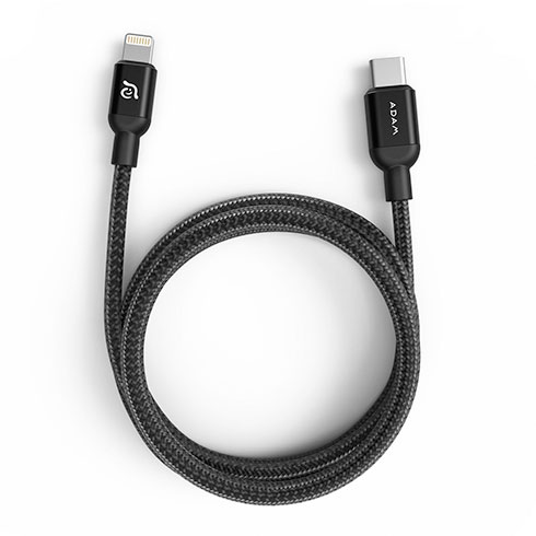 Adam Elements kábel Peak II C300B USB-C to Lightning 3m - Black 