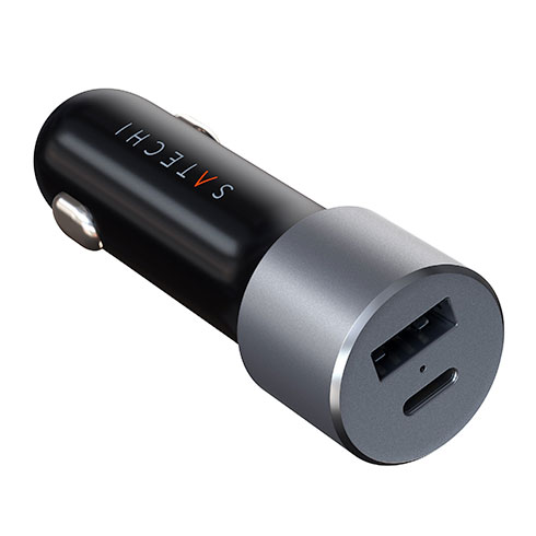 Satechi 72W Type-C PD Car Charger - Space Gray 