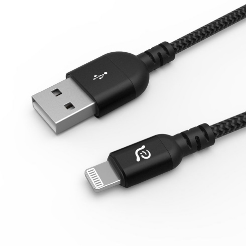 Adam Elements kábel PeAk III 200B Lightning to USB 2m - Black 