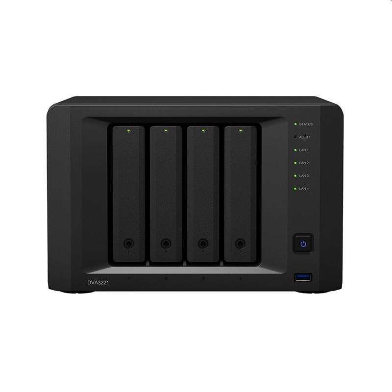 Synology™   DVA3221  Network Video Recorder pro 8 (32) kamer (4x HDD) 