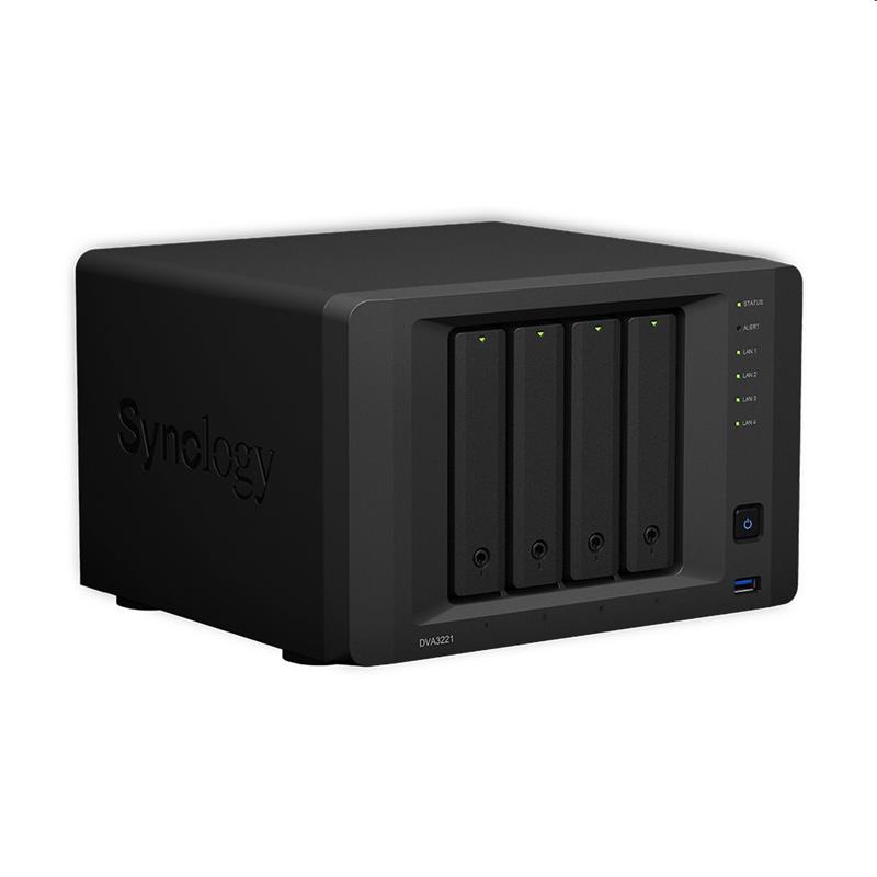 Synology™   DVA3221  Network Video Recorder pro 8 (32) kamer (4x HDD) 