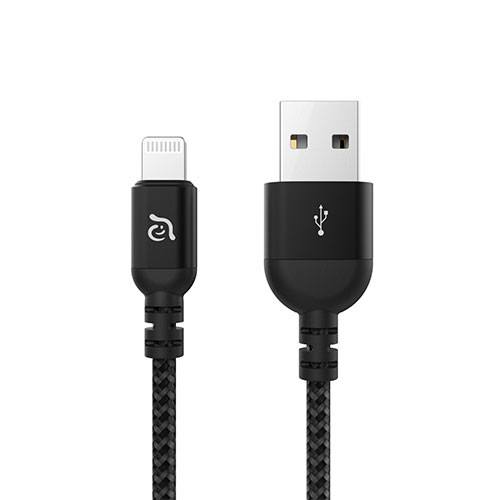 Adam Elements kábel PeAk III 120B Lightning to USB 1,2m - Black 