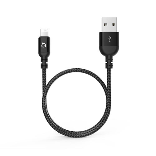 Adam Elements kábel PeAk III 120B Lightning to USB 1,2m - Black 