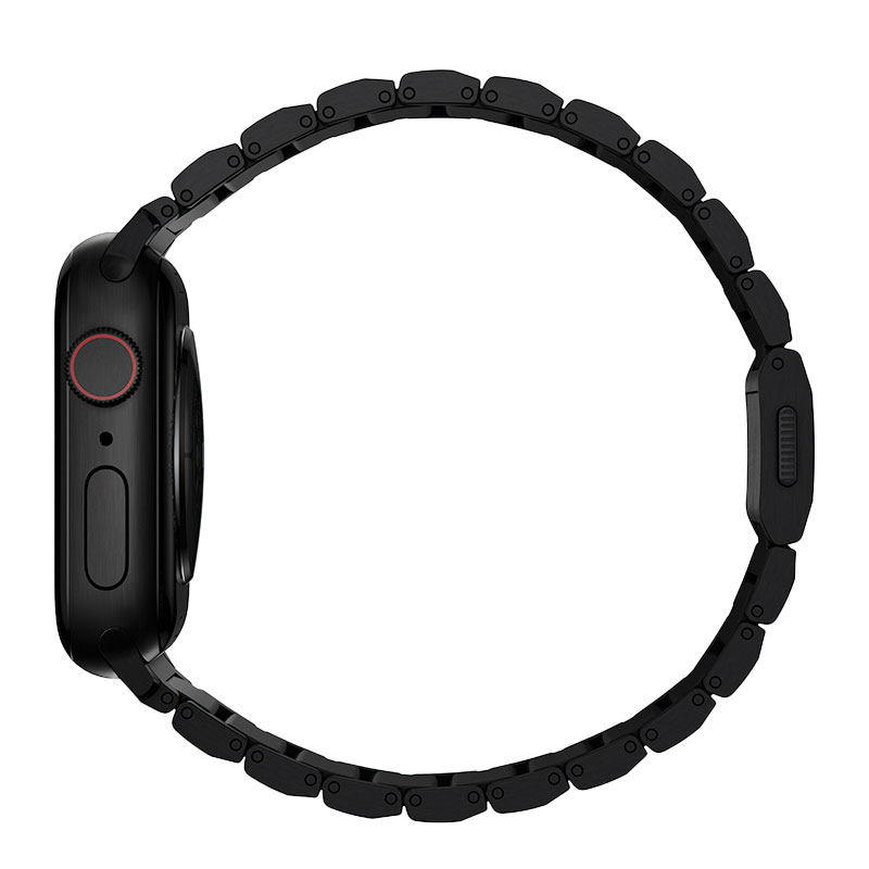 Nomad remienok pre Apple Watch 44-49 mm - Titanium Band Black Hardware 