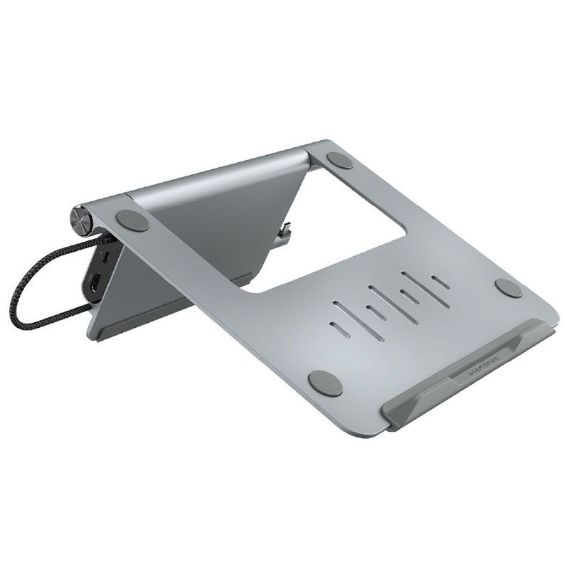 Adam Elements USB-C 5-in-1 Casa Laptop Hub Stand - Grey 
