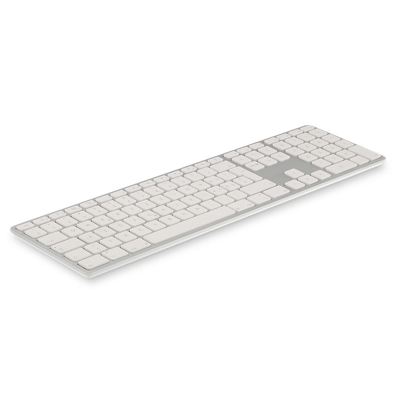 LMP klávesnica Bluetooth Numeric Keyboard 110 keys EN layout - Silver Aluminium 