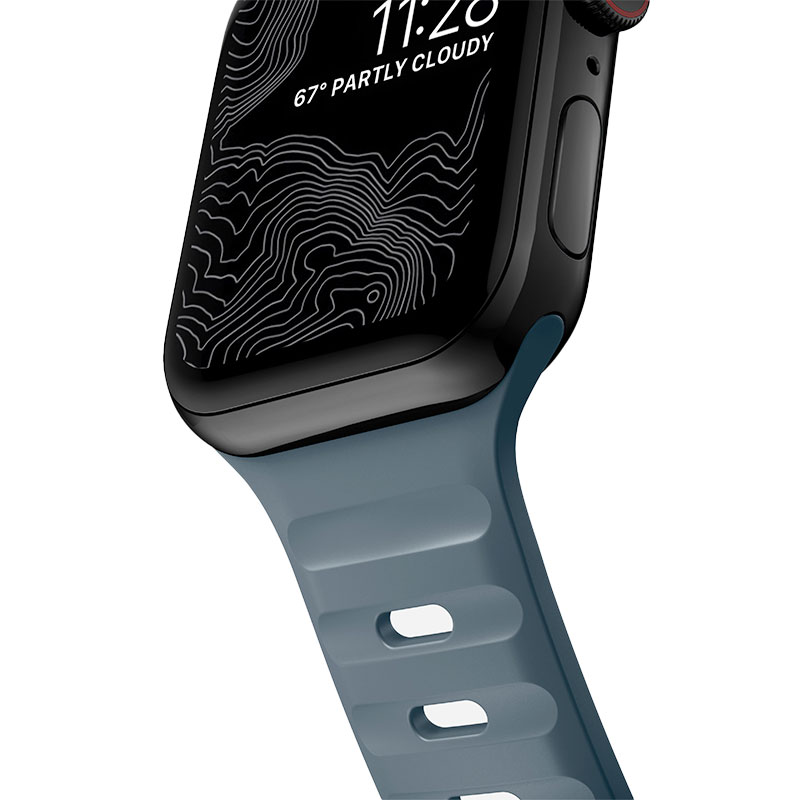 Nomad remienok Sport Strap pre Apple Watch 44-49mm - Marine Blue 