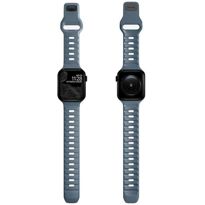 Nomad remienok Sport Strap pre Apple Watch 44-49mm - Marine Blue 