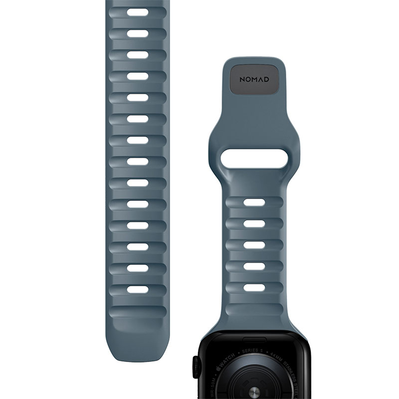 Nomad remienok Sport Strap pre Apple Watch 44-49mm - Marine Blue 
