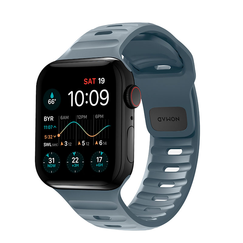 Nomad remienok Sport Strap pre Apple Watch 44-49mm - Marine Blue 