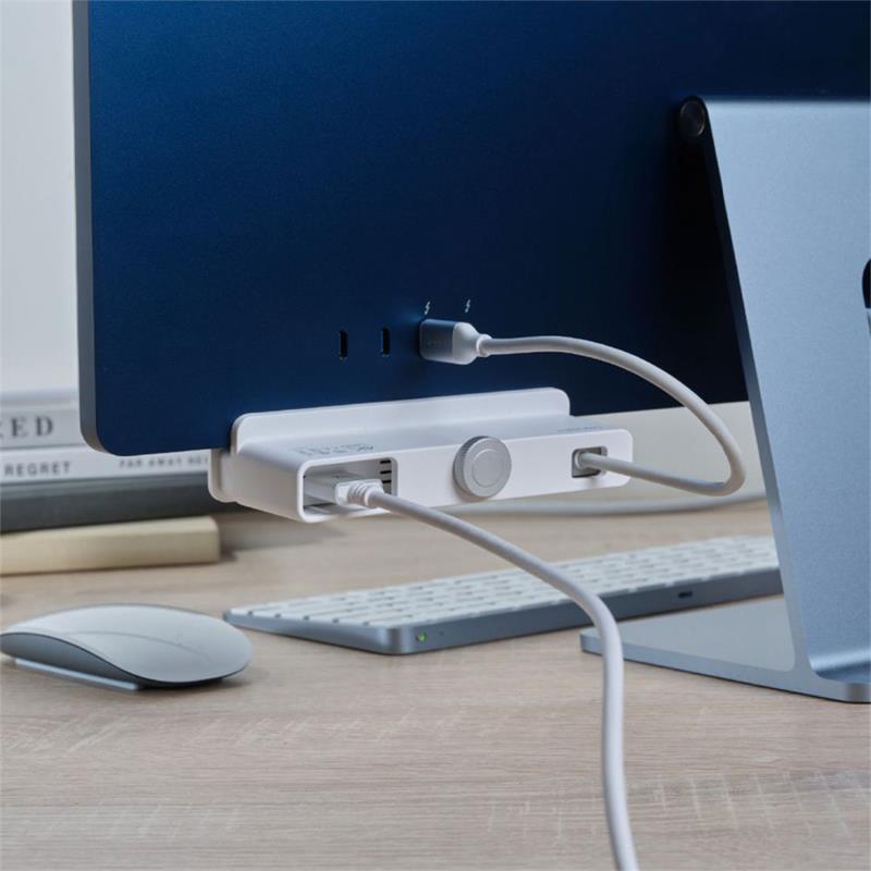 Adam Elements USB-C Casa 7-in-1 Multi-Function Hub i7 pre iMac 2021 & 2023 - White 
