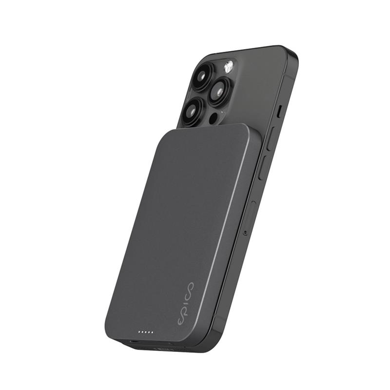 iStores by EPICO 5000mAh Aluminium Power Bank - space gray 