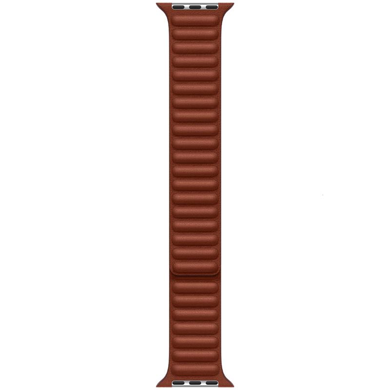 Apple Watch 40/41/42mm Umber Leather Link - M/L 