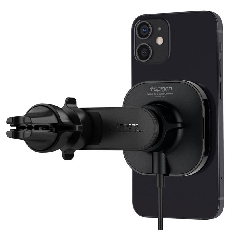 Spigen OneTap Pro Wireless Magnetic Car Charger Air Vent - Black 