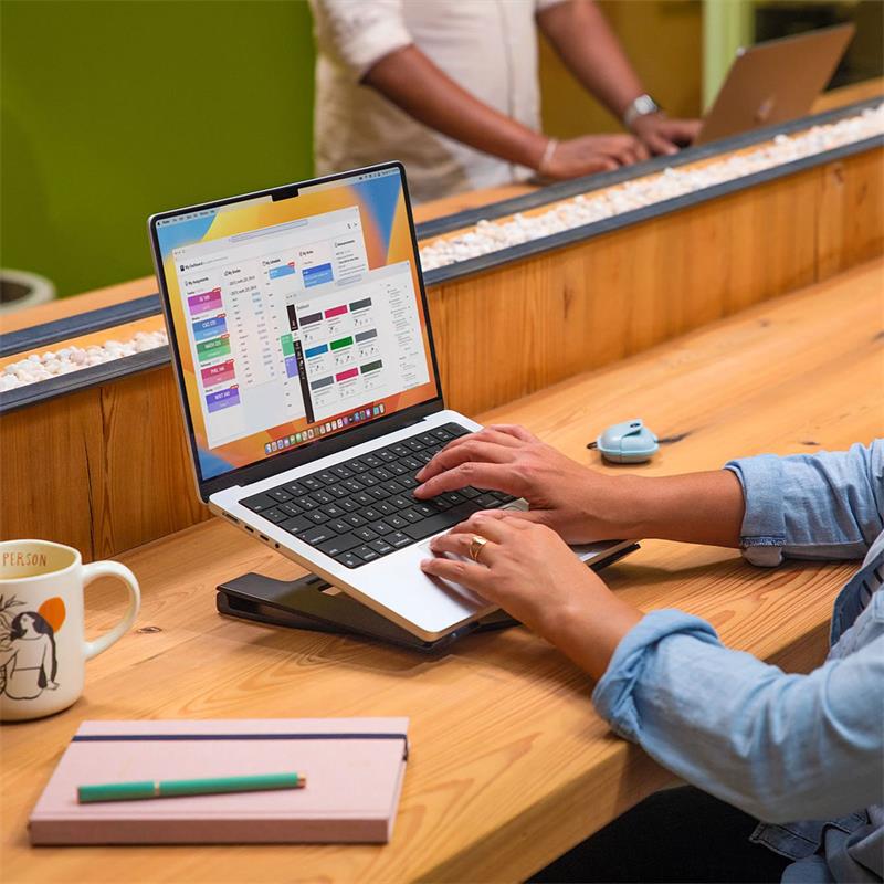 TwelveSouth stojan Curve Flex pre MacBook - White Aluminium 