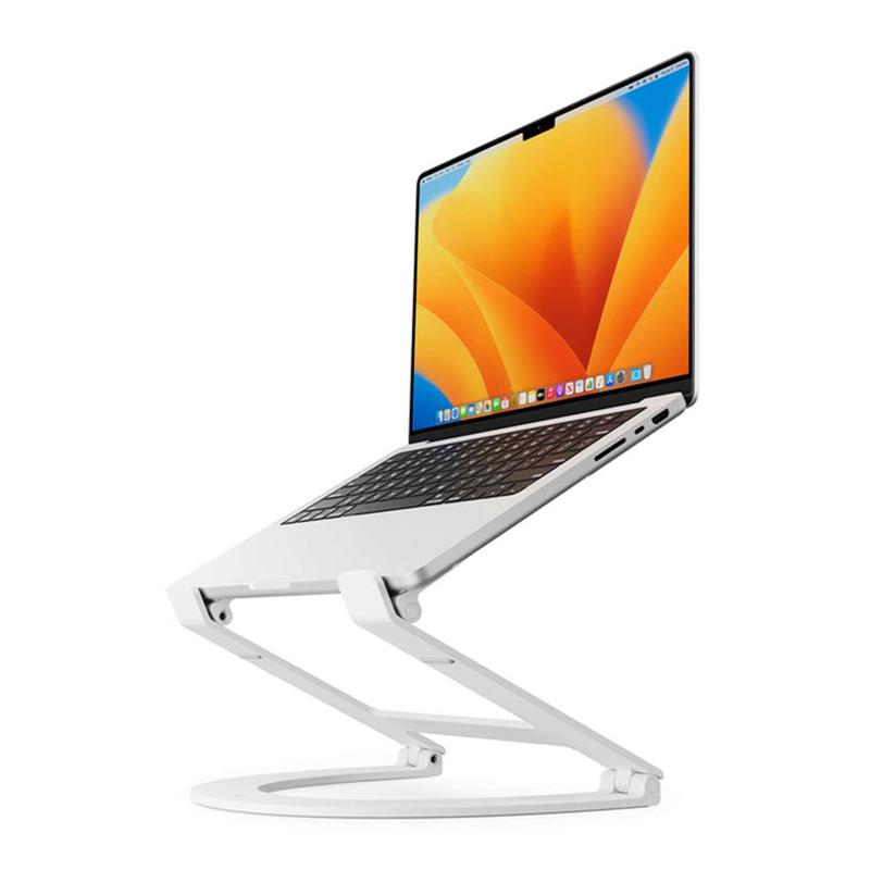 TwelveSouth stojan Curve Flex pre MacBook - White Aluminium 