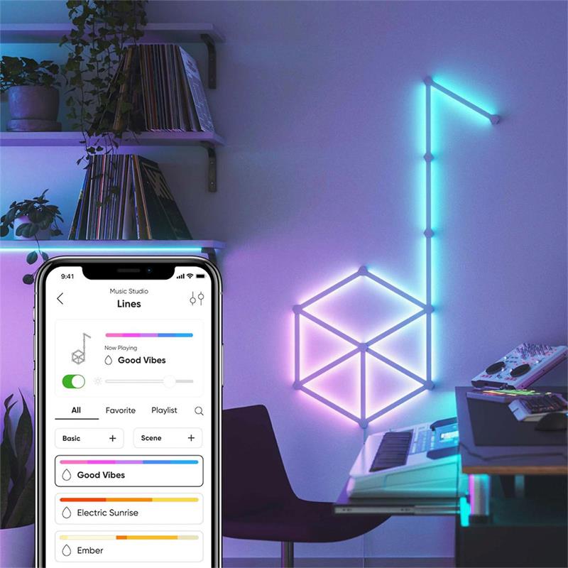 Nanoleaf Lines Starter Kit 15PK 