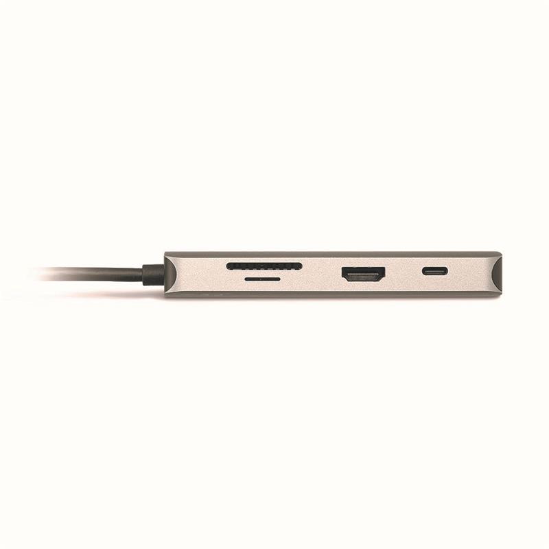 Aiino - Cluster USB-C multiple adapter (7 ports) for MacBook and iPad 