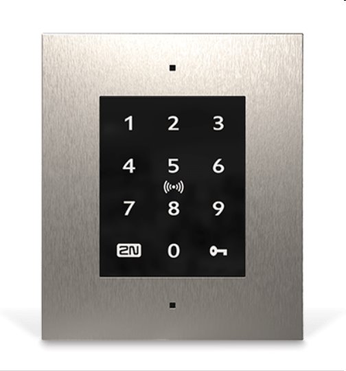 2N® Access Unit 2.0 Touch keypad & RFID - 125kHz, secured 13.56MHz, NFC 